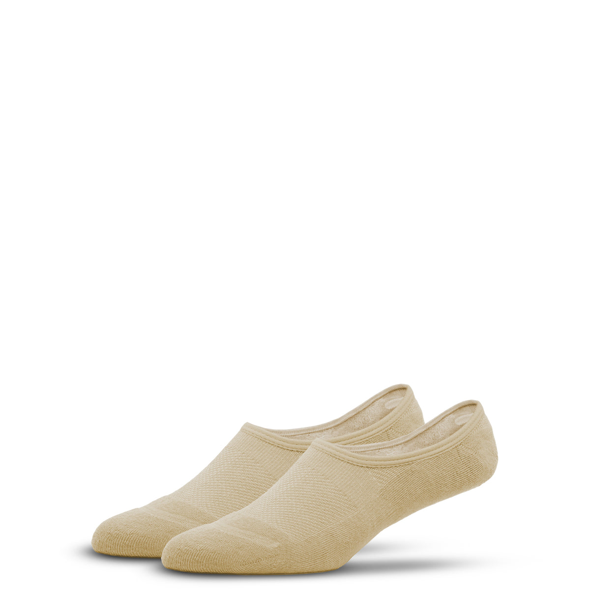 SILVER NO SHOW SOCKS BEIGE