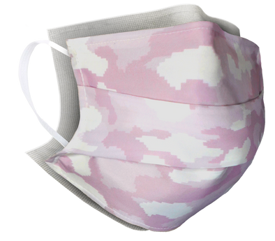 Silver Mask - Pink Camo